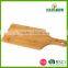 Kitchen cheap wood paddle chopping board with hole on handle