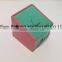 mini wooden colorful wooden jewelry packaging box