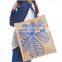 reusable jute shopping bag wholesale