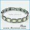 Bio magnetic tungsten steel bracelet with Hematite