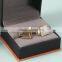 Christmas new coming gold plated 316L stainless steel CZ diamonds square shaped earrings