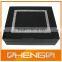 High Quality Factory Customized Made MDF Wooden Gift Box Black Glossy Finish