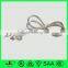 250V 16A SABS power cord transparent 3 pin plug extension cord for sale