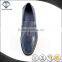 100% HAND MADE Slip on Leather Moccasin Dress Shoes Italian Style Blue Color
