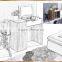Easy Style Dresser With Good Quality