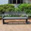 Outdoor furniture cheap metalic bench for park and street