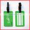 Embossed Soft Pvc Luggage Tag Custom Luggage Tag