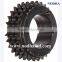 Chain sprockets with QD bushing ASA50 triplex sprocket, hard teeth sprocket