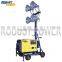 truck mounted telescopic light tower pole