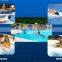Professional swimming pool equipment like wall mounted pool filter / pool sand filter / pool pump