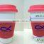 Neoprene reusable custom coffee hot cup sleeves