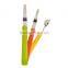 Colorful Folding Ice Cream Steel Peeler Metal Fruit Scoop