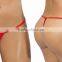 Women thong with lace, wholesale cheap transparent sexy g string