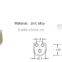 Wardrobe Accessories Tube Holder Wardrobe Rail Socket Support