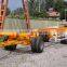 mobile steel frame shipping container delivery trailer for sale
