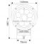 led flood lights with Pressure Equalizing Vent (Breather) patent design