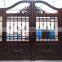estate gate/ Fashion style main steel gate design,model of gate and iron fence
