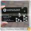 Personalized premium factory price black matte metal cards