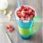 Plastic 2 in 1 Snack & Drink Cup,Travel Cup Snack Drink in One Container