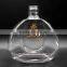700ml unique shape XO glass wine bottle spirit bottle