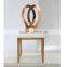 latest banquet rose gold stainless steel dining chair with dinner