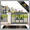 Villa Garden Decorative Powder Coated Modern Aluminum Metal Garden Fence Gate