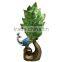 Polyresin Blue Peacock Home Decorations Gifts