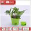 Customized garden decorating plant pot plastic flower pots wholesale