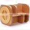 Low moq low price wholesale wooden 360 degree rotate dresser