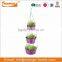 Metal kids garden tool set