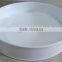 Round Galvanized Zinc Metal Serving Tray/ Party Tray