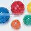 pvc material Fitness Spiky Massage Ball for rehab, physiotherapy, stress