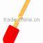 Silicone Dough scraper dough spatula wood handle
