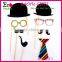 76 Pcs/Set Fashion Funny Photo Booth Props Hat Mustache On A Stick Wedding Birthday Party Favor Wedding props Wedding decoration