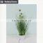 Decorative artificial flocking grass onion grass artificial grass in pot for home and office