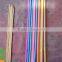 dyed various colors bamboo flower sticks for home&garden