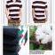 High quality men's cotton green striped polo shirt wholesale China