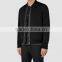MGOO High Quality Custom Black Fashion Bomber Jackets Brand Designs Tops Mens Zip Up Long Sleeves Jacket