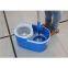 Twist spin mop with spin bucket