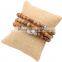 Three Layered Tiger Eye Beads Buddha Bracelet Religion Tibet Charm Jewelry