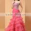 Prom Formal Evening Dress Color Block A-line Sweetheart Floor-length Party dress P052