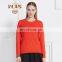 2015 new fashionable cable knitted cashmere sweater for women
