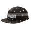 Custom nylon hats 5 panel design your own woven patch 5 panel hat cap