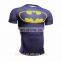 Men Short sleeves sublimation fitness compression wear for sale