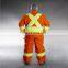 Mens workwear waterproof Heavy Winter offshore coveralls with reflective tape safety workwear clothing