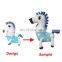 Best selling custom elephant shaped body pillow for children plush animal doll toy