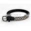 wholesale women fashion all match geometric ethnic patterns waist belt within pin buckle
