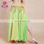 Chiffon Arab two layers sexy slit women belly dance long dress Q-6042