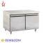 Stainless steel Single Doors Work table chiller for commercial use