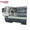 china cnc lathe + drilling machine for metal with tailstock CK6136A-2